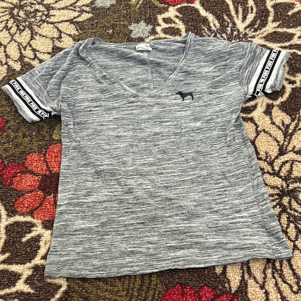 Victoria Secret Pink V-Neck T-Shirt